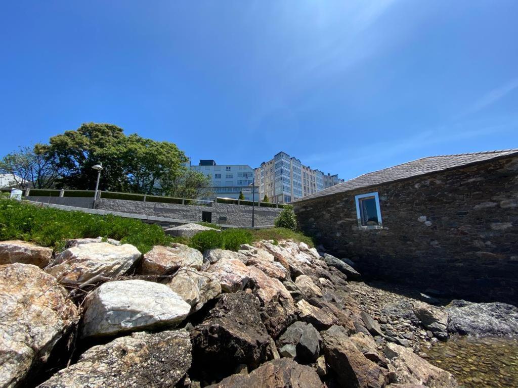 apartamento con vistas al mar y la montaña Santa Marta de Ortigueira Exterior foto