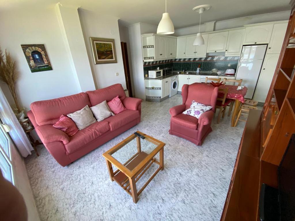 apartamento con vistas al mar y la montaña Santa Marta de Ortigueira Exterior foto